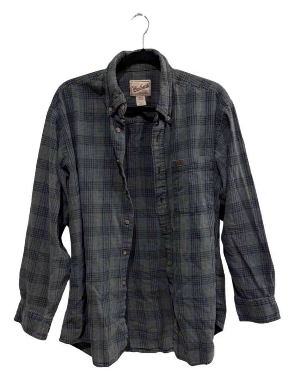 Woolrich Plaid Button-Up Shirt
